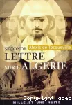 Seconde Lettre sur l'Algérie vignette
